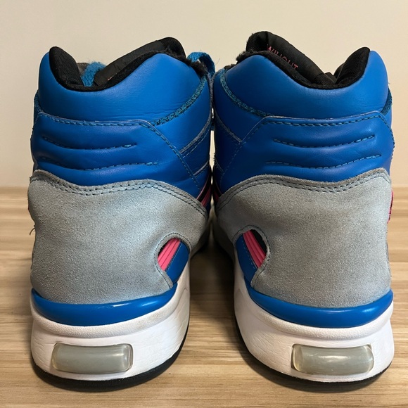 Reebok Pump Twilight Zone Sneakers | Men’s 9.5 | Blue/Pink/Black - Picture 4 of 10